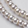 Glass Pearl Beads Strands HY-4D-B02-2