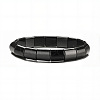 Non-magnetic Synthetic Hematite Beaded Stretch Bracelets for Men FS-WG73B41-09-1