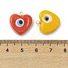 Handmade Evil Eye Lampwork Pendants PALLOY-JF05643-3