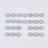 Plating Transparent Acrylic Beads TACR-T008-01B-2