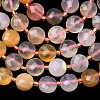 Natural Red Agate Beads Strands G-K389-B90-01-4