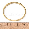 304 Stainless Steel Micro Pave Clear Cubic Zirconia Bangles for Women BJEW-B161-04G-5