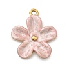 304 Stainless Steel Enamel Pendants STAS-I355-09G-04-1