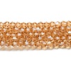 Transparent Electroplate Glass Beads Strands LS-EGLA-A039-T4mm-A18-1