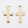 304 Stainless Steel Tiny Cross Charms X-STAS-H436-49-2