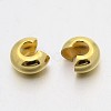 Iron Crimp Beads Covers X-IFIN-X0031-3mm-2