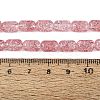 Transparent Crackle Glass Beads Strands GLAA-NH0001-04-A06-2