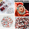 Handmade Polymer Clay Cabochons CLAY-SC0002-99B-7