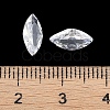 Cubic Zirconia Pointed Back Cabochons ZIRC-M003-10x5mm-007-3
