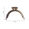 3Pcs 3 Colors Iron Purse Frames Handles IFIN-SZ0001-15-2