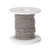 Tarnish Resistant 304 Stainless Steel Rolo Chains CHS-E016-02E-P-2