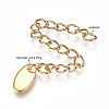 PVD Vacuum Plating 304 Stainless Steel Chain Extender STAS-G221-23G-2