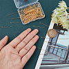 200Pcs Brass Eye Pins KK-BBC0002-89-3
