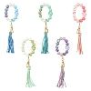 Silicone Beads Keychain KEYC-YW00193-01-2