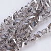 Electroplate Glass Beads Strands EGLA-J145-4mm-PL01-1