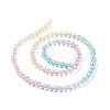 Transparent Glass Beads Strands GLAA-E036-07A-4