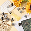 16Pcs Tibetan Style Zinc Alloy Pendant Bails FIND-CA0011-75C-5