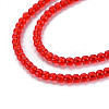 Glass Beads Strands GLAA-N041-008I-3