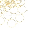 SHEGRACE Brass Hoop Earring Findings XGRPCH280-218G-2