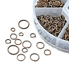 1 Box Iron Open Jump Rings Set IFIN-YW0001-44R-2