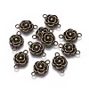 Tibetan Style Links/Connectors LS-MLF11373Y-NF-1