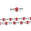 304 Stainless Steel Textured Oval Cable Chains CHS-T003-33P-04-4