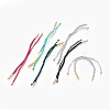 Nylon Cord Bracelet Making MAK-F024-M-G-1