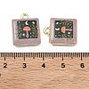 Printed Alloy Pendants PALLOY-P319-07E-06-3