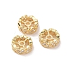 Brass Micro Pave Cubic Zirconia Spacer Beads KK-A181-VF428-2-2