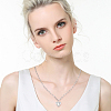 12Pcs 4MM 304 Stainless Steel Paperclip Chain Necklaces NJEW-NB0001-38C-5