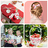 15 Yards Cherry Pattern Polyester Ribbon OCOR-ME0001-53-5