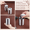 304 Stainless Steel Car Ashtray with Lid AJEW-WH0307-36-3