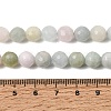 Natural Morganite Beads Strands GG-CBA0166-A01-8mm-5