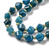 Natural Apatite Beads Strands G-M443-B06-02-4