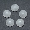Natural Quartz Crystal Cabochons G-P393-R50-4MM-1