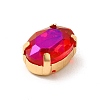 Moonlight Effect Oval Sew on Rhinestone GLAA-P055-01A-G03-3