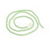 Transparent Glass Beads Strands GLAA-F094-A20-2