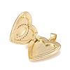Brass Micro Pave Cubic Zirconia Locket Pendants KK-A161-54G-3