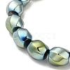 Electroplated Non-Magnetic Synthetic Hematite Beads Strands G-P518-05E-3