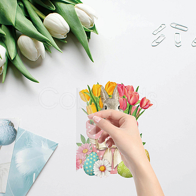 8Pcs 4 Styles Waterproof Static Stickers DIY-WH0311-041-1