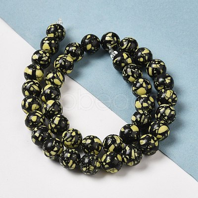 Synthetic Gemstone Dyed Beads Strands G-P507-03B-04-1