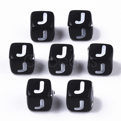 Opaque Acrylic Beads SACR-N002-01J-1