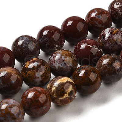 Natural Ocean Jasper Beads Strands G-H298-A13-04-1