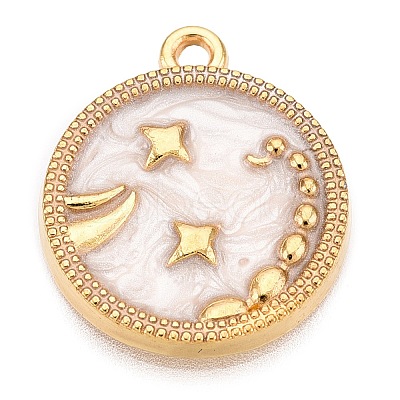 Alloy Enamel Pendants X1-ENAM-T021-03A-1