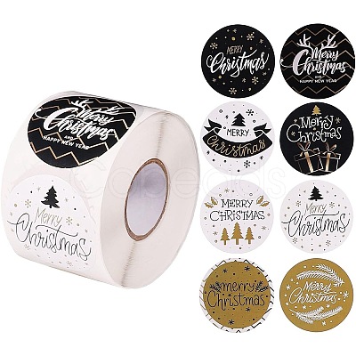 Adhesive Roll Sticker Labels LS-DIY-S001-03A-1
