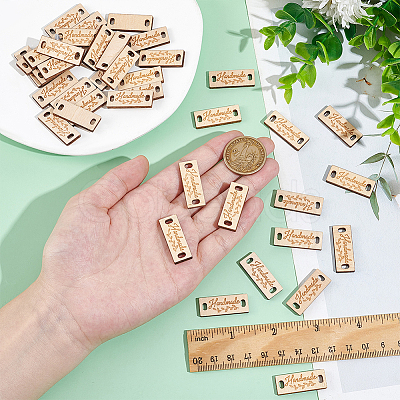 40Pcs Wood Knitting DIY-BC0013-78-1