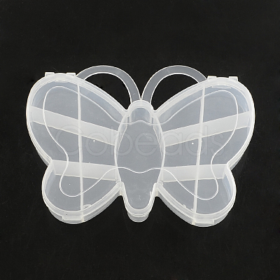 Butterfly Plastic Bead Storage Containers CON-Q023-14-1