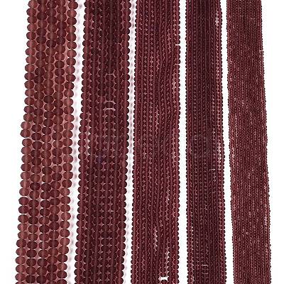 Transparent Glass Beads Strands X-EGLA-A044-T8mm-MD13-1