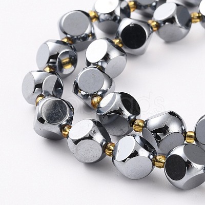 Terahertz Stone Beads Strands G-A030-B18-10mm-B-1