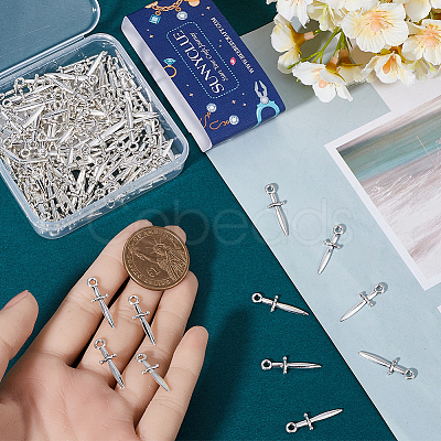 150Pcs Tibetan Style Alloy Pendants TIBEP-SC0003-08-1